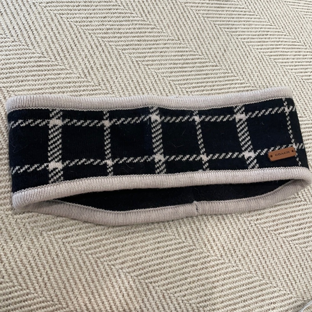 Coach head wrap/ear warmer